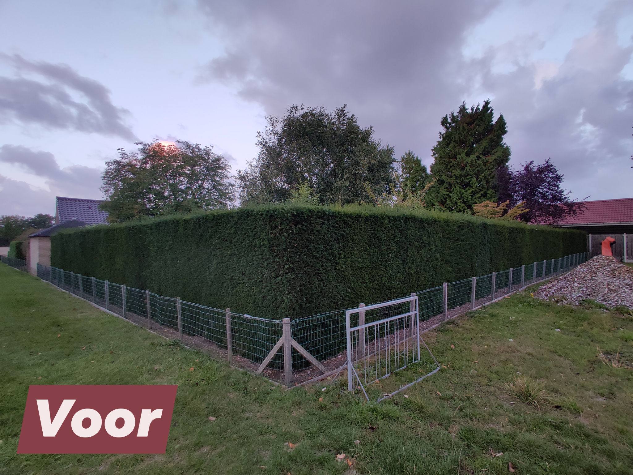 Project 3 - voor situatie hoek van de haag